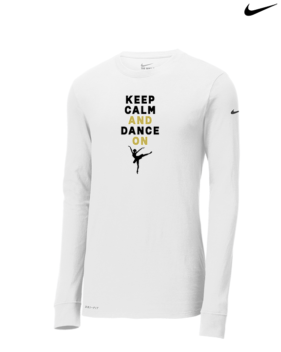 Vista Grande HS Dance Company Keep Calm - Mens Nike Longsleeve