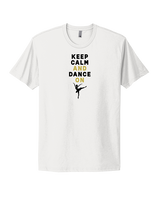 Vista Grande HS Dance Company Keep Calm - Mens Select Cotton T-Shirt
