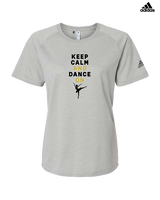 Vista Grande HS Dance Company Keep Calm - Womens Adidas Performance Shirt