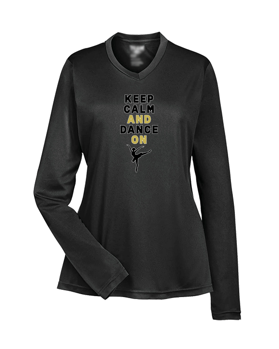 Vista Grande HS Dance Company Keep Calm - Womens Performance Longsleeve