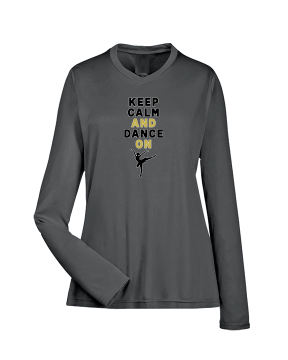 Vista Grande HS Dance Company Keep Calm - Womens Performance Longsleeve