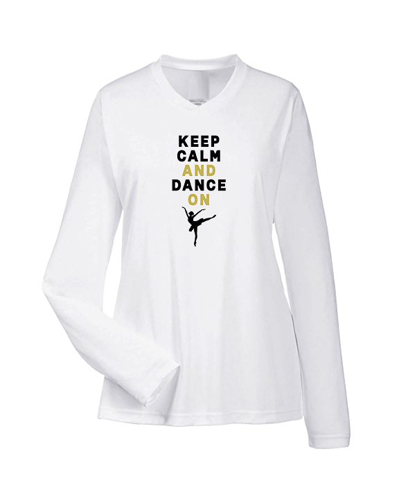 Vista Grande HS Dance Company Keep Calm - Womens Performance Longsleeve