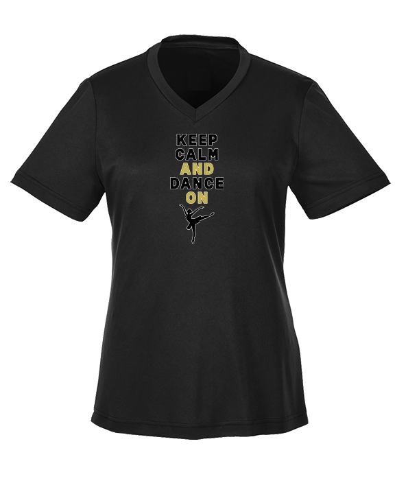 Vista Grande HS Dance Company Keep Calm - Womens Performance Shirt