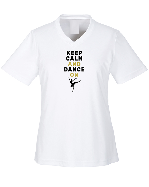 Vista Grande HS Dance Company Keep Calm - Womens Performance Shirt