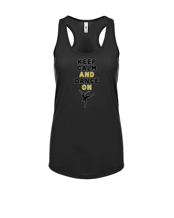 Vista Grande HS Dance Company Keep Calm - Womens Tank Top
