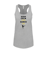 Vista Grande HS Dance Company Keep Calm - Womens Tank Top