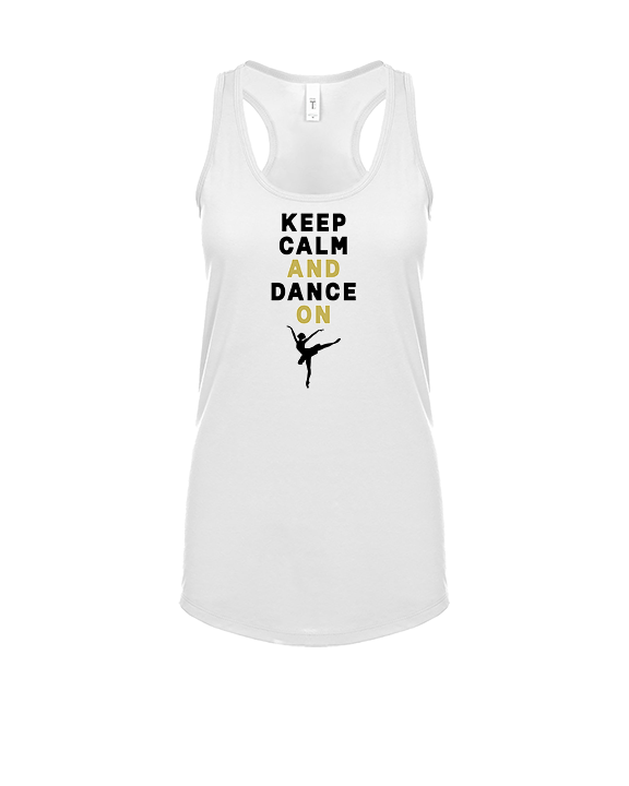 Vista Grande HS Dance Company Keep Calm - Womens Tank Top