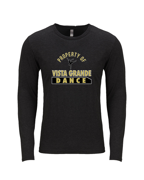 Vista Grande HS Dance Company Property - Tri-Blend Long Sleeve