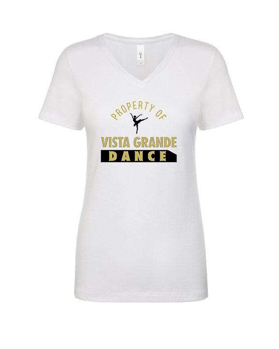 Vista Grande HS Dance Company Property - Womens Vneck