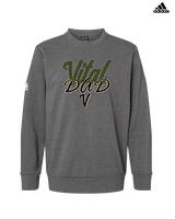 Vital Baseball Academy Baseball Dad 2 - Mens Adidas Crewneck