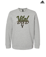 Vital Baseball Academy Baseball Dad 2 - Mens Adidas Crewneck