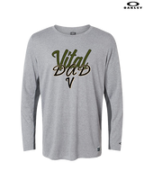 Vital Baseball Academy Baseball Dad 2 - Mens Oakley Longsleeve