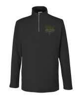 Vital Baseball Academy Baseball Dad 2 - Mens Quarter Zip