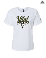 Vital Baseball Academy Baseball Dad 2 - Womens Adidas Performance Shirt