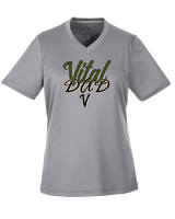 Vital Baseball Academy Baseball Dad 2 - Womens Performance Shirt
