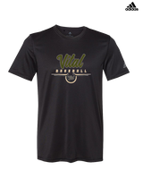Vital Baseball Academy Baseball Design 2 - Mens Adidas Performance Shirt