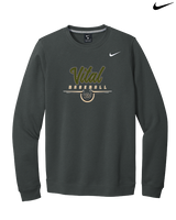 Vital Baseball Academy Baseball Design 2 - Mens Nike Crewneck
