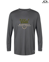 Vital Baseball Academy Baseball Design 2 - Mens Oakley Longsleeve