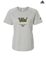 Vital Baseball Academy Baseball Design 2 - Womens Adidas Performance Shirt