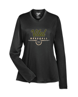 Vital Baseball Academy Baseball Design 2 - Womens Performance Longsleeve