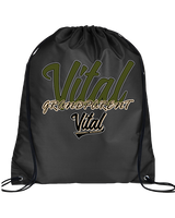 Vital Baseball Academy Baseball Grandparent 2 - Drawstring Bag