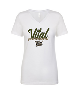 Vital Baseball Academy Baseball Grandparent 2 - Womens Vneck