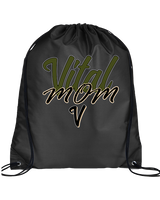 Vital Baseball Academy Baseball Mom 2 - Drawstring Bag