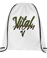 Vital Baseball Academy Baseball Mom 2 - Drawstring Bag