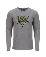 Vital Baseball Academy Baseball Mom 2 - Tri-Blend Long Sleeve