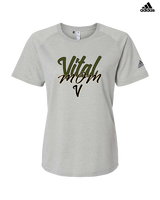 Vital Baseball Academy Baseball Mom 2 - Womens Adidas Performance Shirt