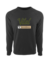 Vital Baseball Academy Baseball Pennant 2 - Crewneck Sweatshirt