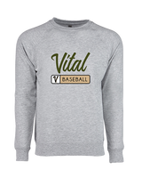 Vital Baseball Academy Baseball Pennant 2 - Crewneck Sweatshirt