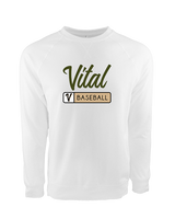 Vital Baseball Academy Baseball Pennant 2 - Crewneck Sweatshirt