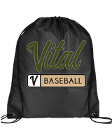 Vital Baseball Academy Baseball Pennant 2 - Drawstring Bag