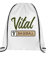 Vital Baseball Academy Baseball Pennant 2 - Drawstring Bag