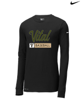 Vital Baseball Academy Baseball Pennant 2 - Mens Nike Longsleeve