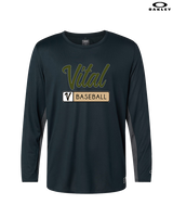 Vital Baseball Academy Baseball Pennant 2 - Mens Oakley Longsleeve