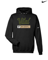 Vital Baseball Academy Baseball Pennant 2 - Nike Club Fleece Hoodie