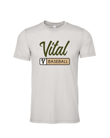 Vital Baseball Academy Baseball Pennant 2 - Tri-Blend Shirt