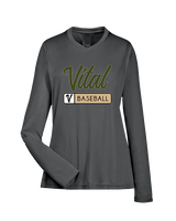 Vital Baseball Academy Baseball Pennant 2 - Womens Performance Longsleeve