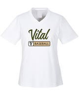 Vital Baseball Academy Baseball Pennant 2 - Womens Performance Shirt
