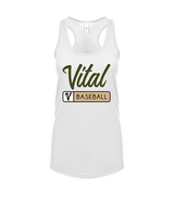 Vital Baseball Academy Baseball Pennant 2 - Womens Tank Top