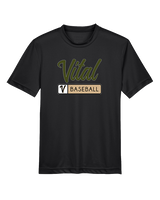 Vital Baseball Academy Baseball Pennant 2 - Youth Performance Shirt