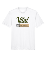 Vital Baseball Academy Baseball Pennant 2 - Youth Performance Shirt