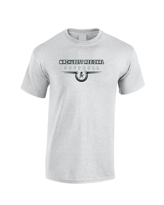 Wachusett Regional HS Softball Design - Cotton T-Shirt