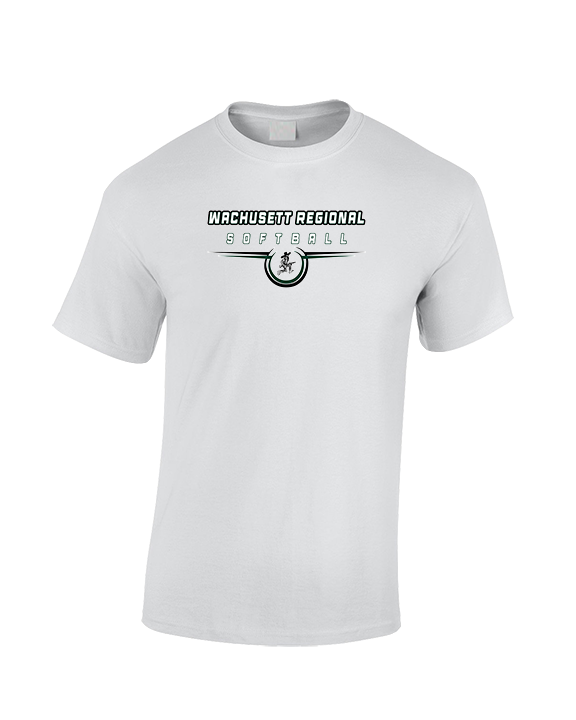 Wachusett Regional HS Softball Design - Cotton T-Shirt