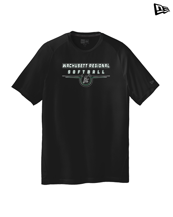 Wachusett Regional HS Softball Design - New Era Performance Shirt