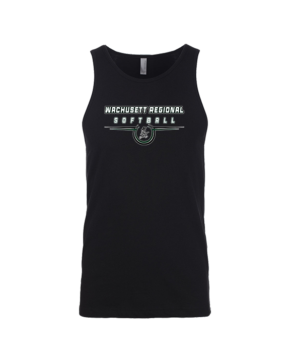 Wachusett Regional HS Softball Design - Tank Top