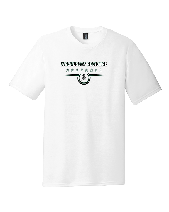 Wachusett Regional HS Softball Design - Tri-Blend Shirt