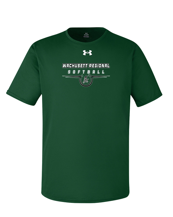 Wachusett Regional HS Softball Design - Under Armour Mens Team Tech T-Shirt